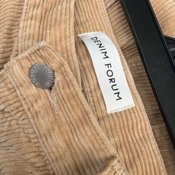 Denim forum the Arlo high rise straight corduroy Pants Size 32 - Picture 7 of 10
